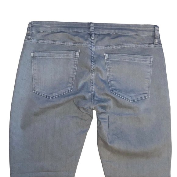 blank nyc silver gray womens denim jeans straight leg size 29 - Picture 8 of 9